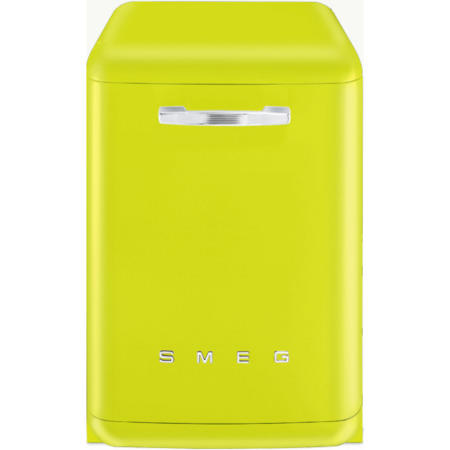 Smeg DF6FABVE1 50s Style Freestanding Dishwasher - Lime Green