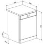 Smeg Freestanding Dishwasher - White