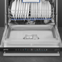 Smeg Classic Freestanding Dishwasher - B-Rated Stainless Steel