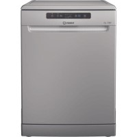 GRADE A1 - Indesit DFC2B16SUK 13 Place Freestanding Dishwasher With Cutlery Tray - Silver