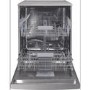 GRADE A1 - Indesit DFC2B16SUK 13 Place Freestanding Dishwasher With Cutlery Tray - Silver