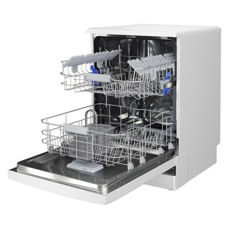 Refurbished Indesit DFC2C24UK 14 Place Freestanding Dishwasher White