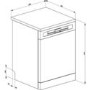 GRADE A3 - Smeg DFD6132X-2 13 Place Freestanding Dishwasher - Stainless Steel