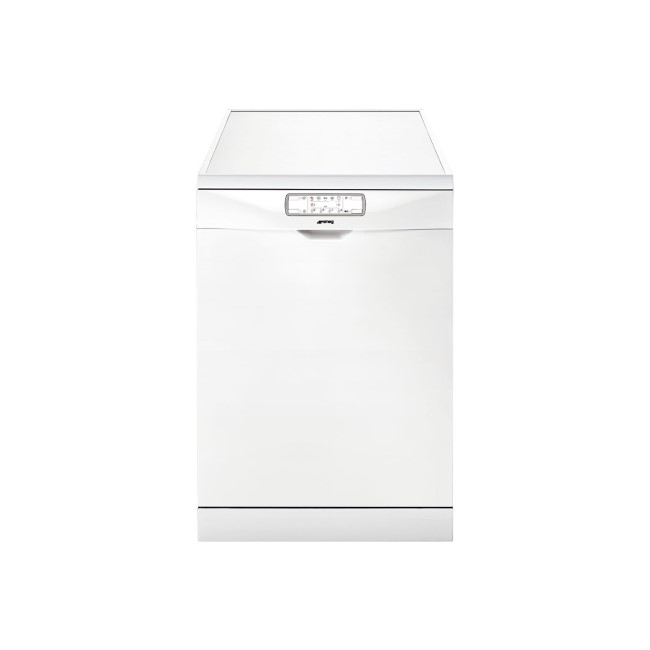 GRADE A2 - Smeg DFD6133WH 13 Place Freestanding Dishwasher - White