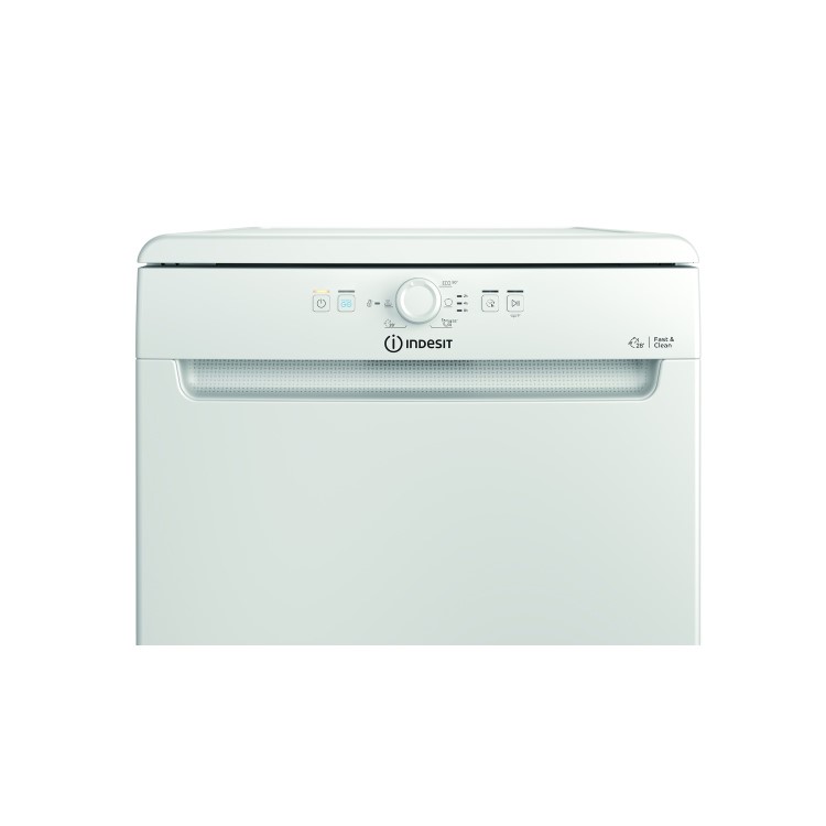 Indesit DFE1B19 13 Place Freestanding Dishwasher With 28 Min Quick Cycle - White