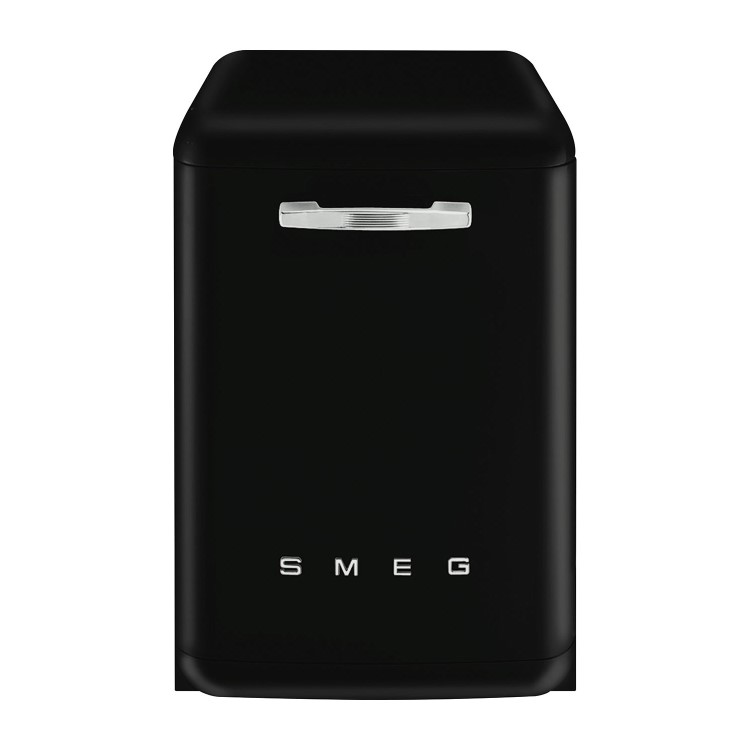 Smeg Retro Freestanding Dishwasher - B-Rated, Black