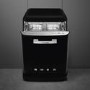 Smeg Retro 13 Place Settings Freestanding Dishwasher - Black