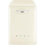 Smeg Retro 13 Place Settings Freestanding Dishwasher - Cream