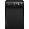 GRADE A2 - Indesit DFG15B1K Ecotime 13 Place Freestanding Dishwasher with Quick Wash - Black