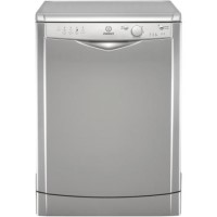 GRADE A2 - Indesit DFG15B1S 13 Place Freestanding Dishwasher - Silver