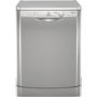 GRADE A2 - Indesit DFG15B1S 13 Place Freestanding Dishwasher - Silver