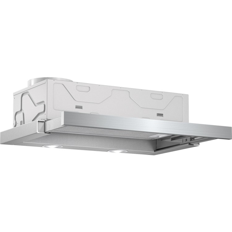 Bosch DFM063W50B Serie 2 60cm Telescopic Cooker Hood Silver Metallic