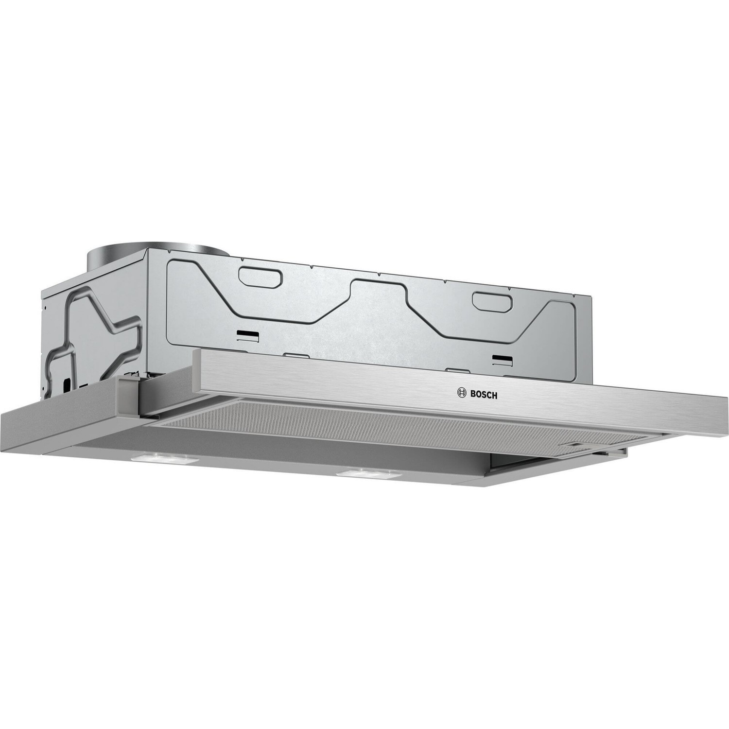 Bosch Serie 2 60cm Telescopic Canopy Cooker Hood - Stainless Steel