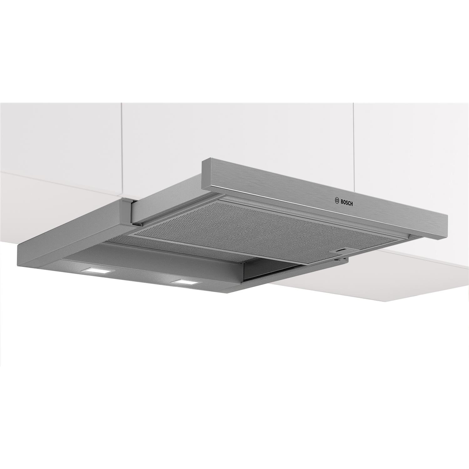 Bosch Series 2 60Cm Telescopic Canopy Cooker Hood  DFM063W57B