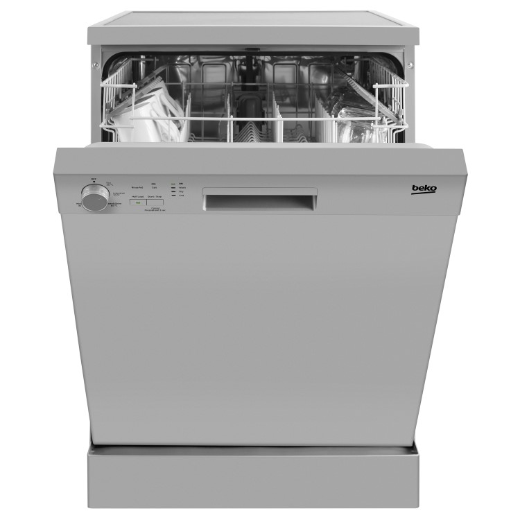 Beko DFN05R10S 12 Place A+ Freestanding Dishwasher - Silver