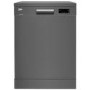 Beko DFN16420G Freestanding 60cm Dishwasher With Fast Function - Graphite