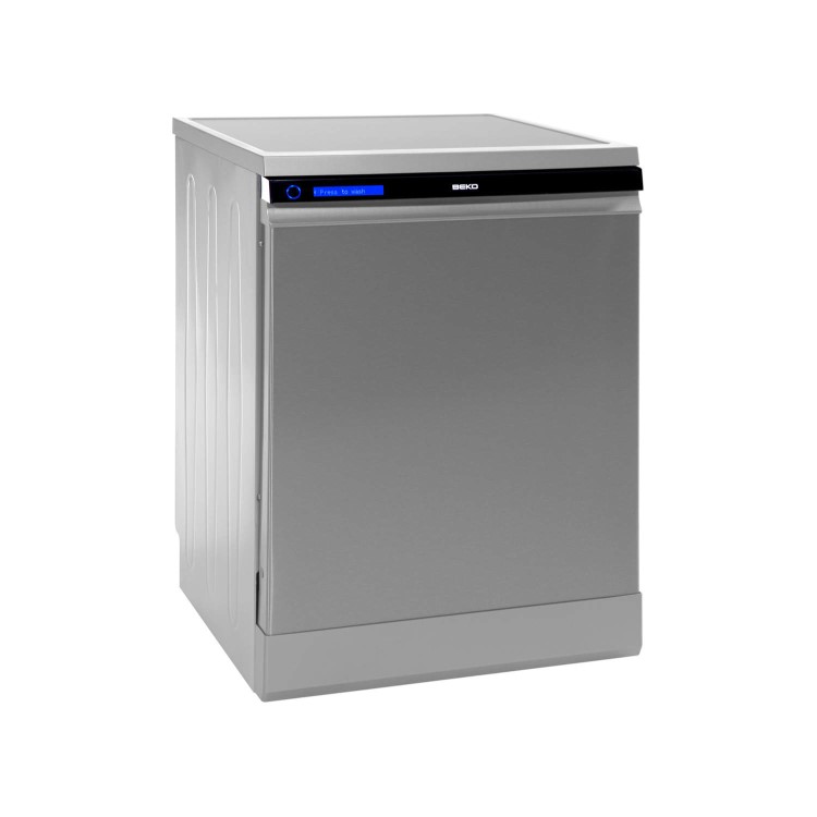 Beko DFN2000X EcoSmart Fully Automatic Freestanding Dishwasher Silver