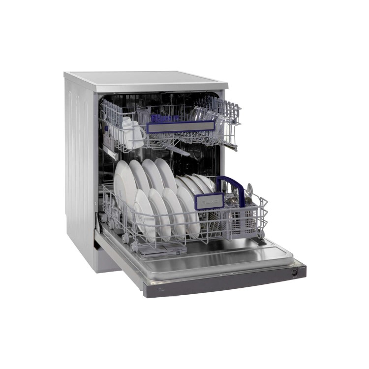 Beko DFN2000X EcoSmart Fully Automatic Freestanding Dishwasher Silver