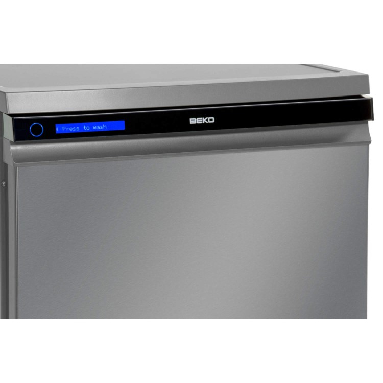Beko DFN2000X EcoSmart Fully Automatic Freestanding Dishwasher Silver