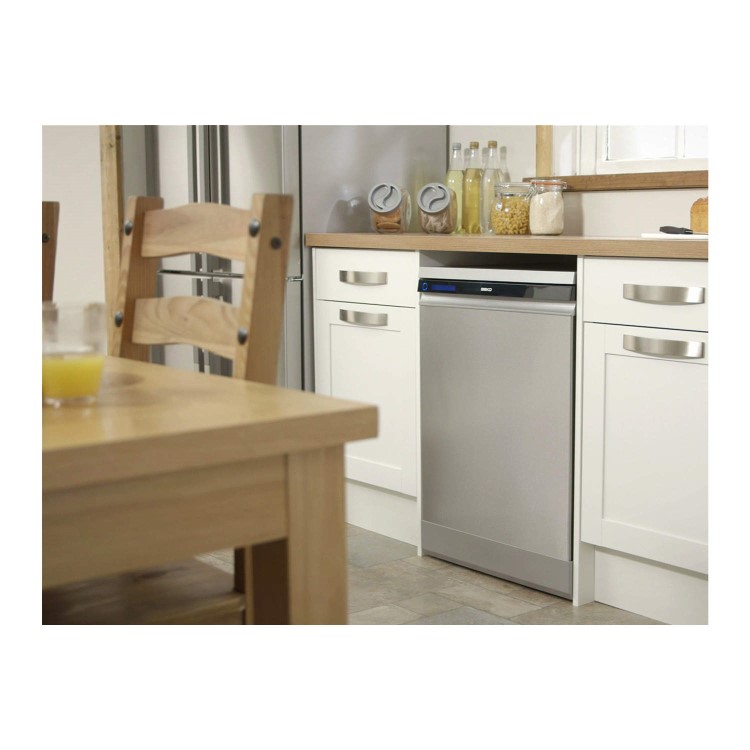 Beko DFN2000X EcoSmart Fully Automatic Freestanding Dishwasher Silver