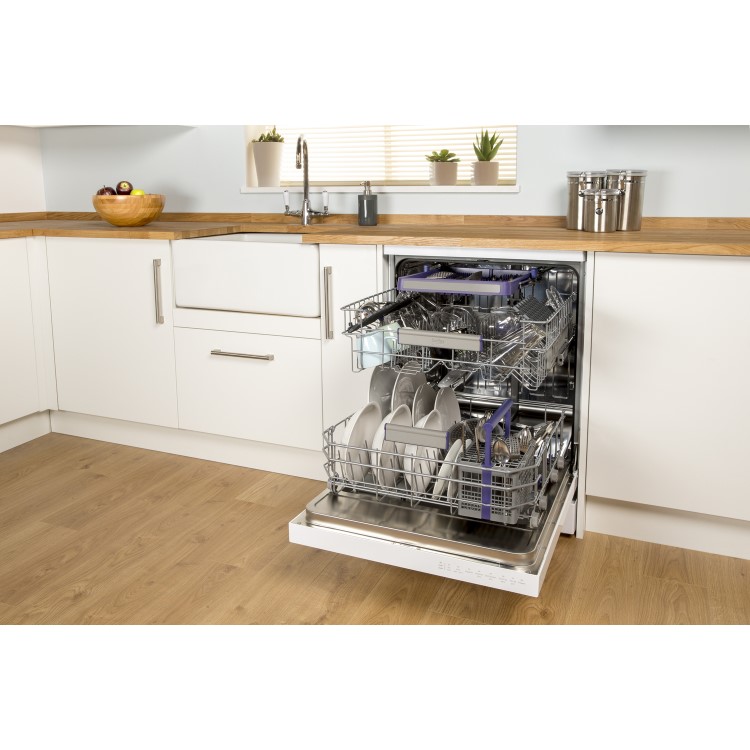 GRADE A3 - Beko DFN28320W EcoSmart 13 Place Freestanding Dishwasher White