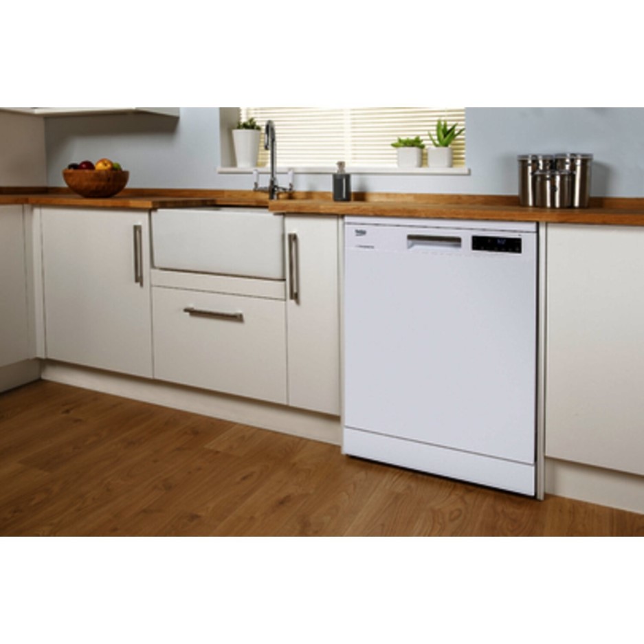 Beko DFN28320W EcoSmart 13 Place Freestanding Dishwasher White