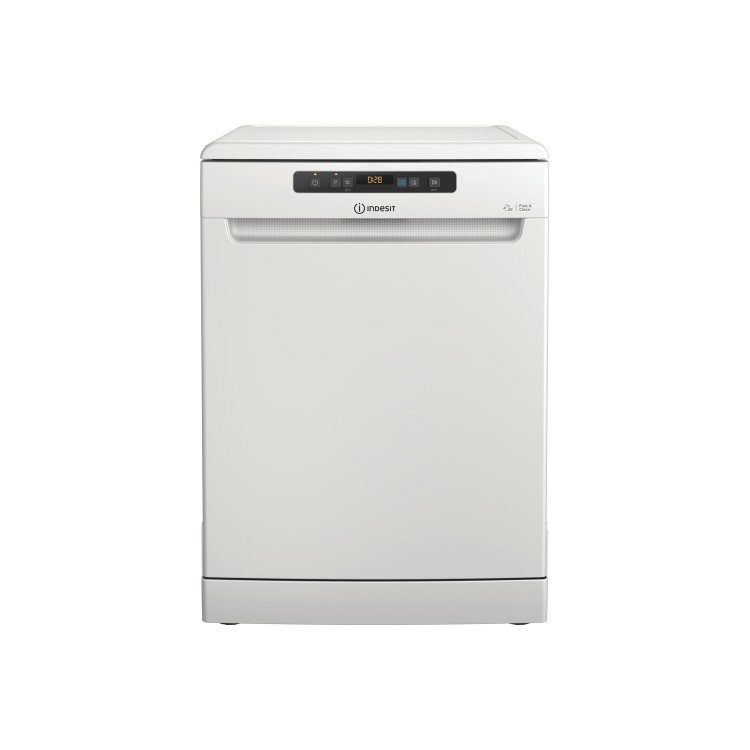 Indesit Fast&Clean Freestanding Dishwasher - D-Rated White