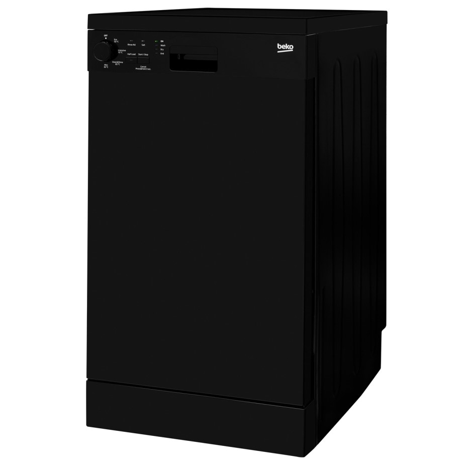 Beko DFS04010B 10 Place Slimline Freestanding Dishwasher Black