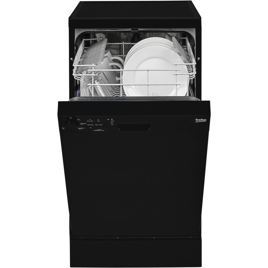Beko DFS05010B 10 Place Slimline Freestanding Dishwasher Black