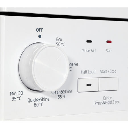 GRADE A2 - Beko DFS05X10W Slimline 10 Place Freestanding Dishwasher - White