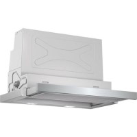 Refurbished Bosch Serie 4 DFS067A50B 60cm Telescopic Cooker Hood Silver Metallic Refurbished Bosch Serie 4 DFS067A50B 60cm Telescopic Cooker Hood Silver Metallic