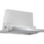 Refurbished Bosch Serie 4 DFS067A50B 60cm Telescopic Cooker Hood Silver Metallic