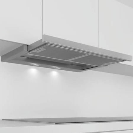 Bosch Series 4 90cm Telescopic Canopy Cooker Hood - Silver