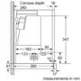 Bosch Series 4 90cm Telescopic Canopy Cooker Hood - Stainless Steel