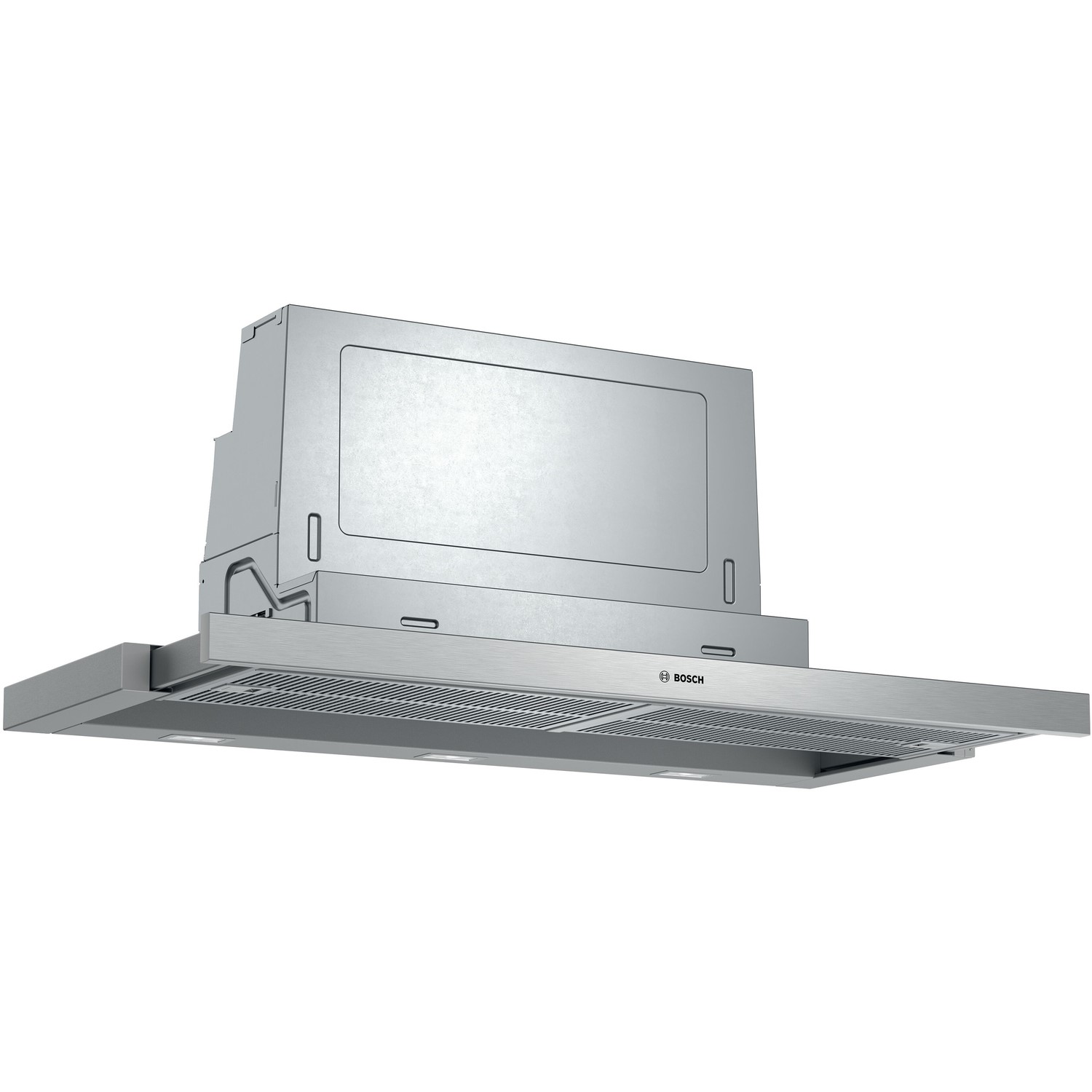 Refurbished Bosch Serie 4 DFS097A51B 90cm Telescopic Canopy Cooker Hood Stainless Steel