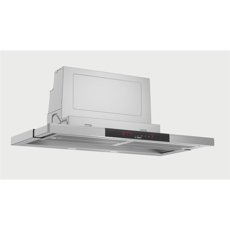 Bosch DFS097J50B Serie 8 90cm Telescopic Stainless Steel Canopy Cooker Hood