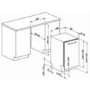 NordMende DFSN451 10 Place Fully Integrated Slimline Dishwasher