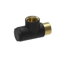 Elego Dual Fuel T Piece Matte Black Elego Dual Fuel T Piece Matte Black