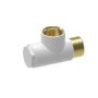Elego Dual Fuel T Piece White