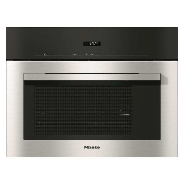Miele ContourLine Compact Steam Oven - Clean Steel