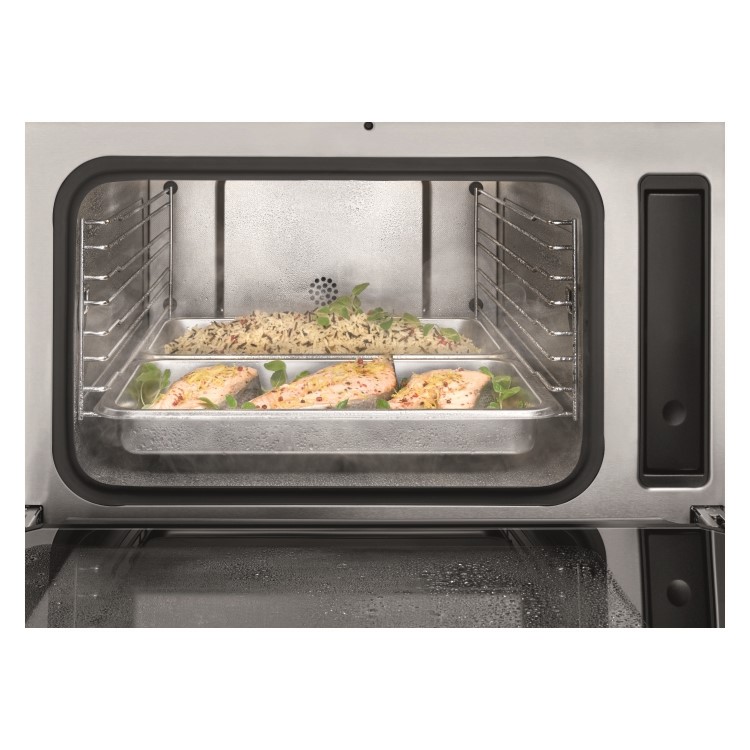 Miele ContourLine Compact Steam Oven - Clean Steel