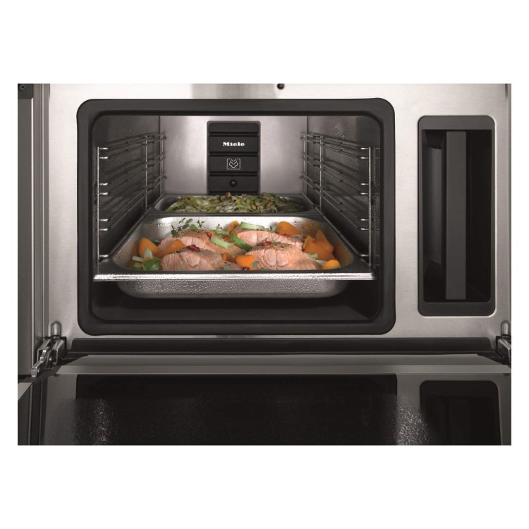 Miele DG 6100 DG6100clst 38 Litre Built-in Single Steam Oven With EasySensor Controls - Stainless Steel