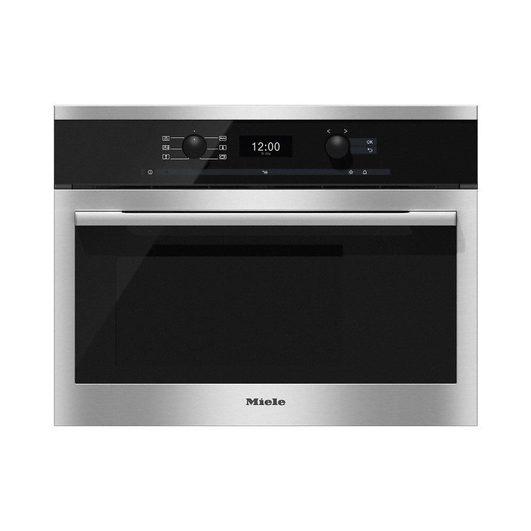 Miele DG 6300 DG6300clst 38 Litre Built-in Single Steam Oven With MultiSteam Technology - Stainless Steel