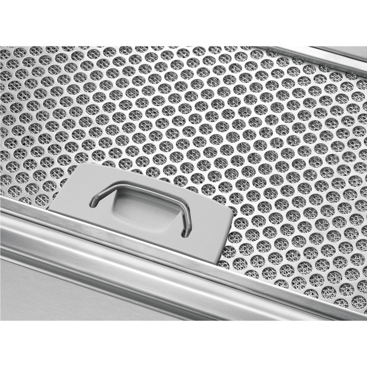 GRADE A1 - AEG DGB2750M Stainless Steel Canopy Hood - Halogen Lamps - 3 Speeds And Intensive