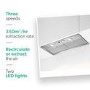 AEG 5000 Series 70cm Canopy Cooker Hood - Stainless Steel