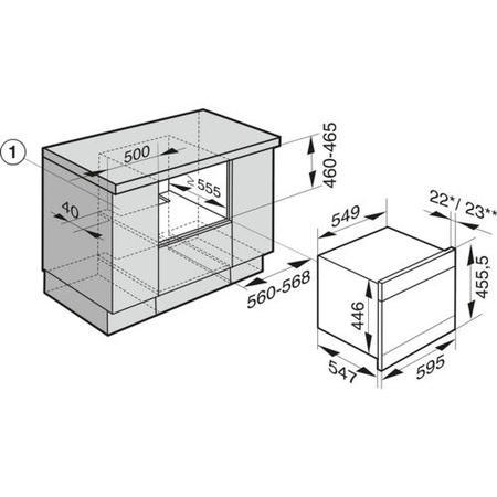 GRADE A3  - Miele DGC5080XLCLST 60cm XL Combination Steam Oven