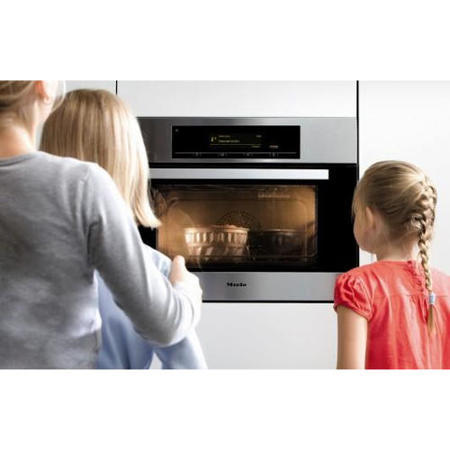 GRADE A3  - Miele DGC5080XLCLST 60cm XL Combination Steam Oven