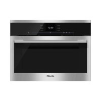 Miele DGC6500XLclst DGC 6500 XL SensorTronic 48 Litre Built-in Steam Oven With Combination Cooking - CleanSteel