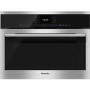 Miele DGC6500XLclst DGC 6500 XL SensorTronic 48 Litre Built-in Steam Oven With Combination Cooking - CleanSteel
