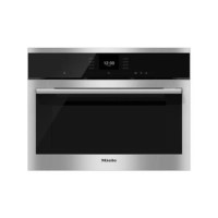 Miele DGC6500XLclst DGC 6500 XL SensorTronic 48 Litre Built-in Steam Oven With Combination Cooking - CleanSteel